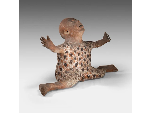 José vermeersch (1922-1997), figure with spread arms and legs, 1972, terracotta, n° 3/10 38 x 79 cm. (14.96 x 31.10 in.) - afbeelding 12 van  13