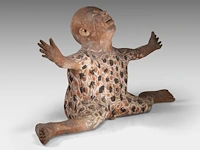 José vermeersch (1922-1997), figure with spread arms and legs, 1972, terracotta, n° 3/10 38 x 79 cm. (14.96 x 31.10 in.) - afbeelding 12 van  13