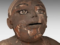 José vermeersch (1922-1997), sitting figure, 1973, terracotta, n° 6/25 29.5 cm. (11.60 in.) - afbeelding 2 van  10
