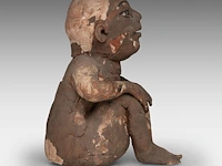 José vermeersch (1922-1997), sitting figure, 1973, terracotta, n° 6/25 29.5 cm. (11.60 in.) - afbeelding 4 van  10