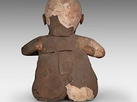 José vermeersch (1922-1997), sitting figure, 1973, terracotta, n° 6/25 29.5 cm. (11.60 in.) - afbeelding 5 van  10