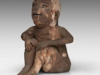 José vermeersch (1922-1997), sitting figure, 1973, terracotta, n° 6/25 29.5 cm. (11.60 in.) - afbeelding 7 van  10