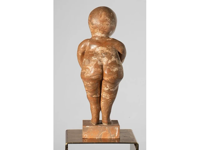 José vermeersch (1922-1997), standing figure, 1978, n° 10/20, terracotta, h 49 cm - afbeelding 5 van  9