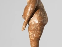 José vermeersch (1922-1997), standing figure, 1978, n° 10/20, terracotta, h 49 cm - afbeelding 7 van  9