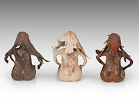 José vermeersch (1922-1997), three sitting women, 1974, terracotta, n° 7 - 11 - 17/25 20 cm. (7.87 in.) - afbeelding 4 van  8