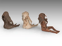 José vermeersch (1922-1997), three sitting women, 1974, terracotta, n° 7 - 11 - 17/25 20 cm. (7.87 in.) - afbeelding 5 van  8