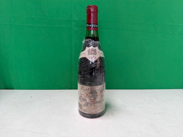 Joseph drouhin beaune clos des mouches 1979 – premier cru – bourgogne - afbeelding 1 van  3