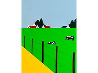 Joseph willaert - postzegel met landschap - kleurenzeefdruk - afbeelding 5 van  12