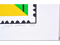 Joseph willaert - postzegel met landschap - kleurenzeefdruk - afbeelding 4 van  8