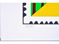 Joseph willaert - postzegel met landschap - kleurenzeefdruk - afbeelding 5 van  8