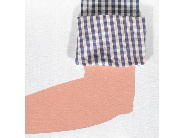 Joseph willaert (1936-2014), 'mouw in opgerold', 2001, mixed media 22 x 22 cm. (8.66 x 8.66 in.) - afbeelding 1 van  4