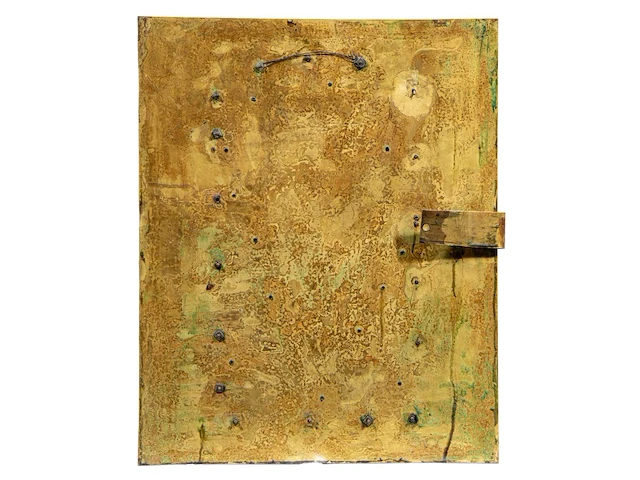 Joseph witterwulghe (1883-1967), a patinated bronze victory plaque 50 x 40 cm. (19.67 x 15 3/4 in.), frame: 40 x 21 cm. (15 3/4 x 8.26 in.) - afbeelding 2 van  4