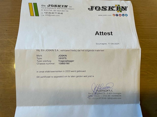 Joskin - 2003 - mesttank met injecteur - afbeelding 18 van  26