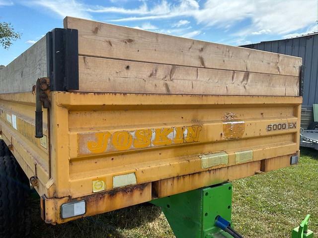 Joskin 5000ex transporttrailer / kiepwagen - afbeelding 3 van  29