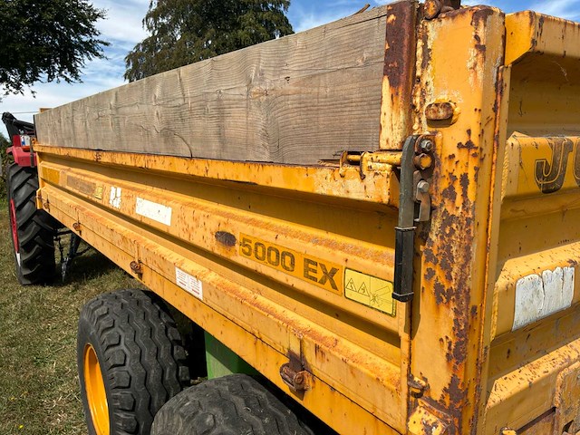 Joskin 5000ex transporttrailer / kiepwagen - afbeelding 10 van  29