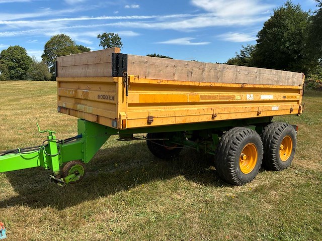 Joskin 5000ex transporttrailer / kiepwagen - afbeelding 1 van  29