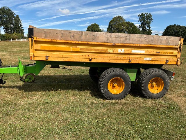 Joskin 5000ex transporttrailer / kiepwagen - afbeelding 12 van  29