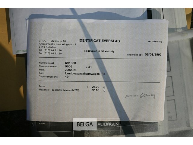 Joskin mengmestverspreider - afbeelding 12 van  15