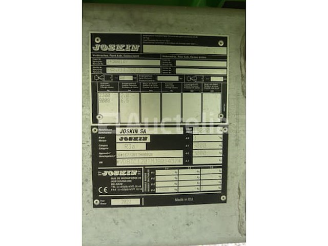 Joskin rtr3001 landbouwtrailer (tetra-cap) - afbeelding 4 van  33