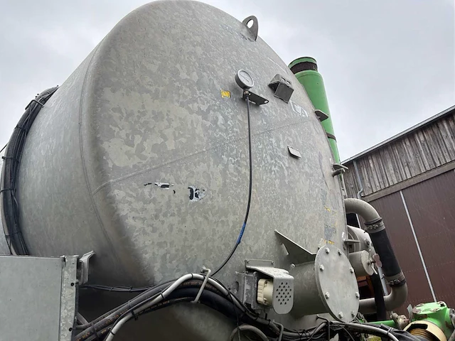 Joskin transport trailer / joskin cargo set – chassis + vacu 26.000 l slurry tanker + silo-cargo 24/45 box - afbeelding 8 van  29