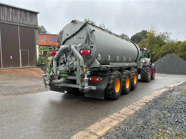 Joskin transport trailer / joskin cargo set – chassis + vacu 26.000 l slurry tanker + silo-cargo 24/45 box - afbeelding 1 van  29