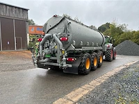 Joskin transport trailer / joskin cargo set – chassis + vacu 26.000 l slurry tanker + silo-cargo 24/45 box