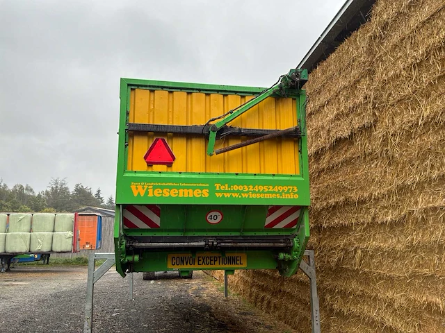Joskin transport trailer / joskin cargo set – chassis + vacu 26.000 l slurry tanker + silo-cargo 24/45 box - afbeelding 17 van  29