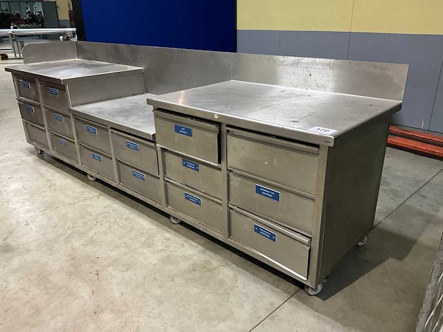 Josto rvs werktafel - afbeelding 1 van  9