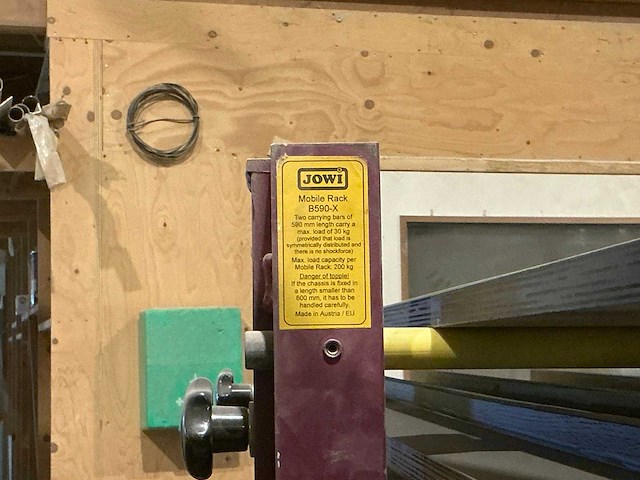 Jowi b590 regaalwagen/droogrek - afbeelding 3 van  3