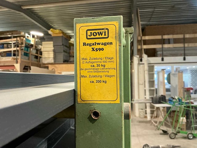 Jowi x590 regaalwagen/droogrek (3x) - afbeelding 4 van  7