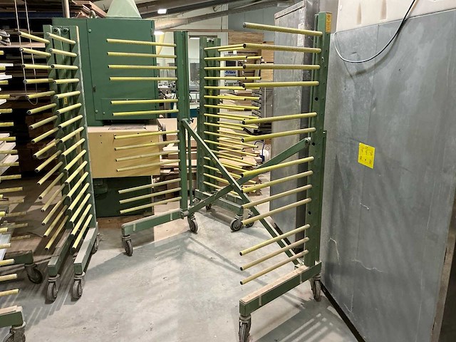 Jowi x590 regaalwagen/droogrek (3x) - afbeelding 2 van  6