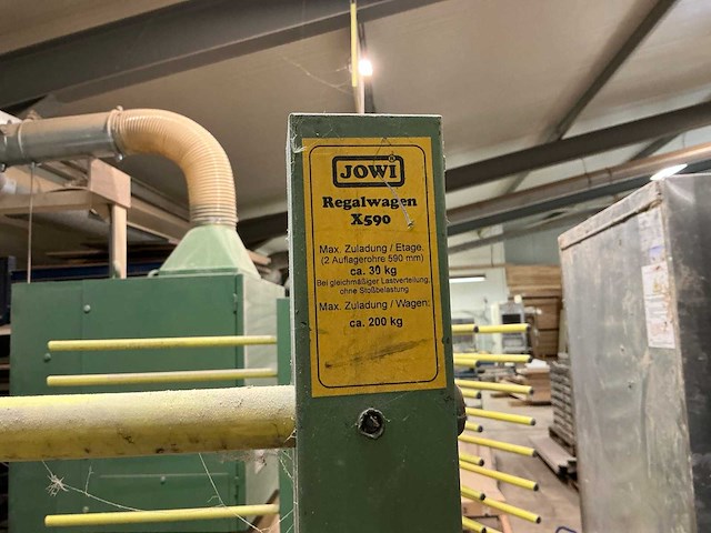 Jowi x590 regaalwagen/droogrek (3x) - afbeelding 6 van  6
