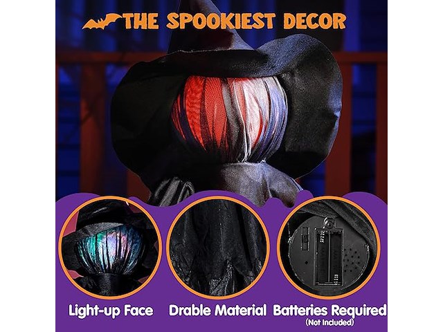 Joyin 3 stuks halloween decoratie - afbeelding 3 van  4