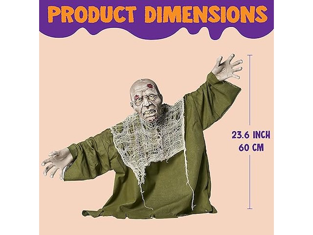 Joyin geanimeerde zombie - afbeelding 2 van  4