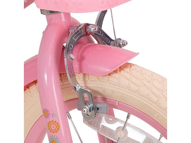 Joystar kleine daisy meisjesfiets 2-7 jaar oud - 16 inch - afbeelding 1 van  1