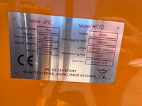 Jpc - 2025 - ht10 - mini-banden graafmachine - afbeelding 30 van  36