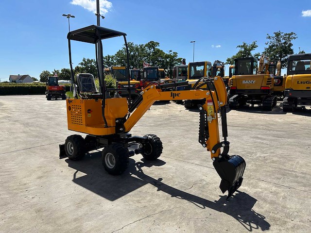 Jpc - 2025 - ht10 - mini-banden graafmachine - afbeelding 22 van  36