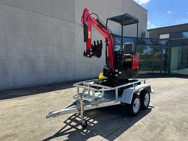 Jpc - 2025 - ht12 - minigraafmachine met aanhangwagen - afbeelding 1 van  29