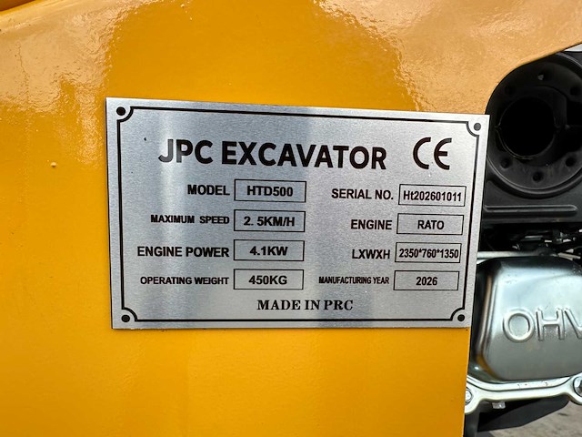 Jpc - htd-500 - - betonmixer - dumper - afbeelding 26 van  36