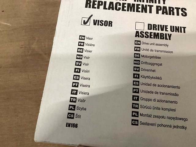 Jsp vizier powercap voor veiligheidshelm (9x) - afbeelding 2 van  6