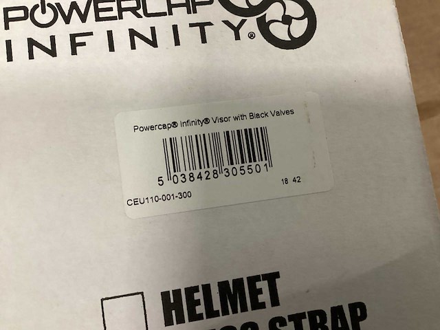 Jsp vizier powercap voor veiligheidshelm (9x) - afbeelding 3 van  6