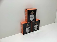 Juicy gadgets elektrische eeltverwijderaar / voetvijl - wit (3x) - afbeelding 3 van  7