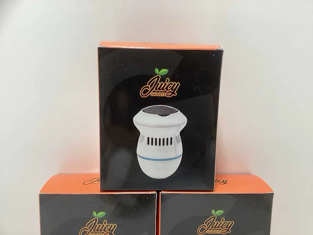 Juicy gadgets elektrische eeltverwijderaar / voetvijl - wit (3x) - afbeelding 4 van  7