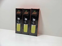Juicy gadgets olie & azijn dispenser - 250ml - glas (3x) - afbeelding 2 van  6