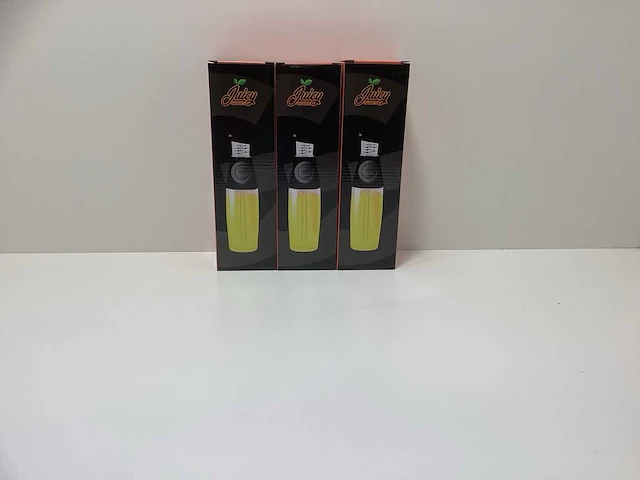 Juicy gadgets olie & azijn dispenser - 250ml - glas (3x) - afbeelding 6 van  6