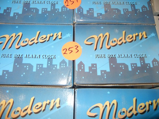 Jukebox alarm clock 2stuks - afbeelding 1 van  1