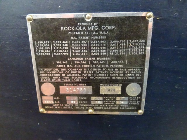 Jukebox rock-ola - afbeelding 6 van  6