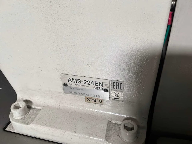 Juki ams-224en computergestuurde industriële naaimachine - afbeelding 13 van  13