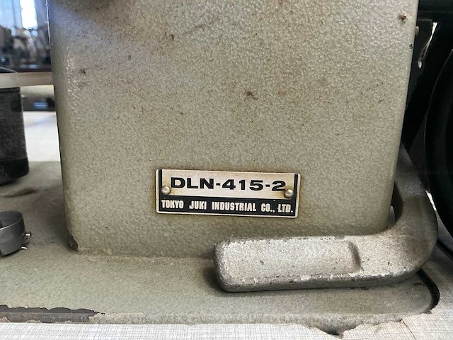 Juki dln-415-2 naaimachine met naaldtransport - afbeelding 8 van  8