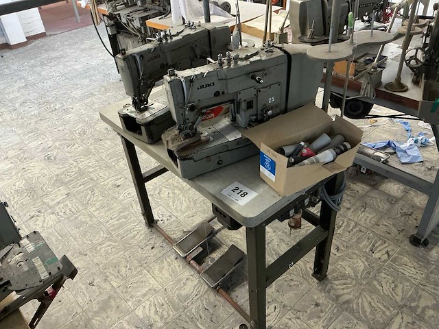 Juki lbh-761 knoopsgaten machine tweeling - afbeelding 3 van  3
